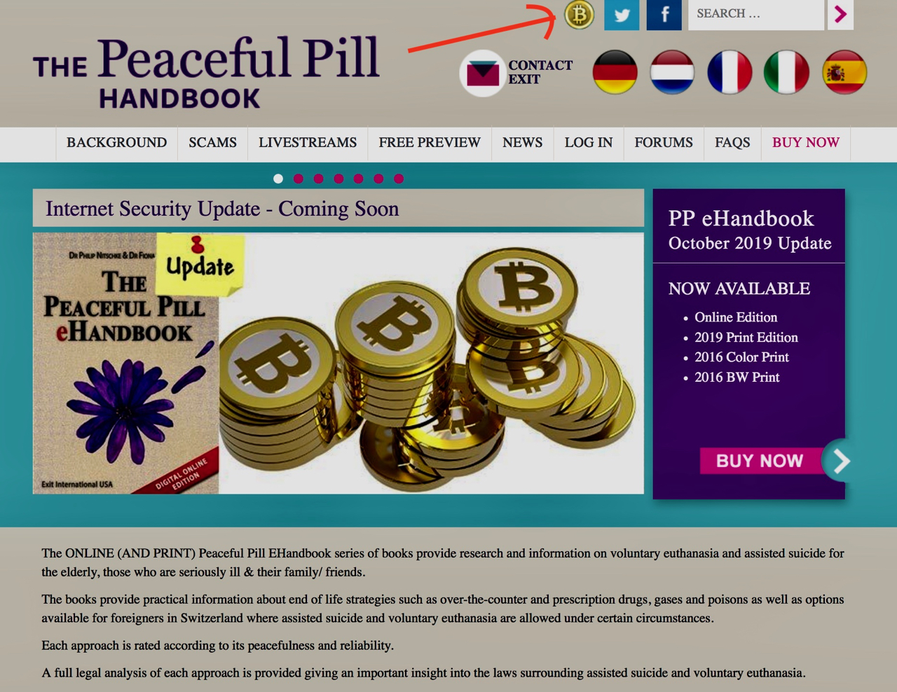 PPH Bitcoin website image