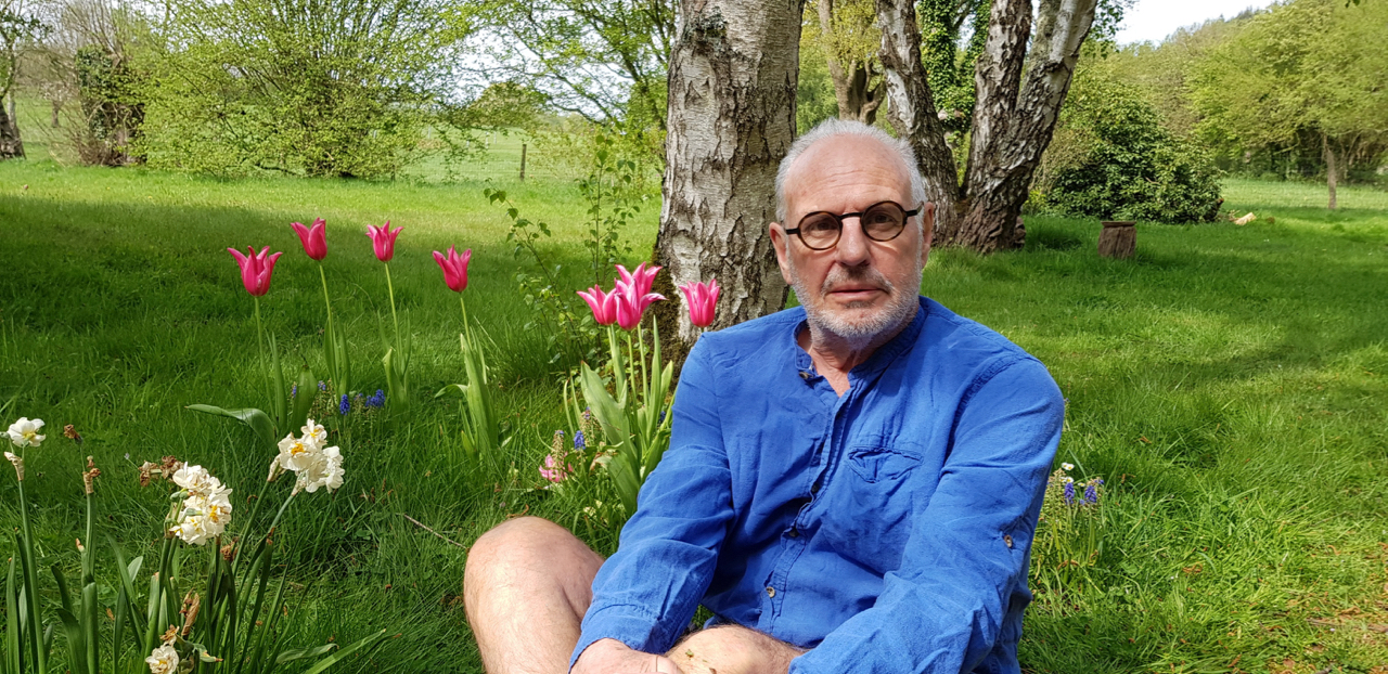 Philip in garden