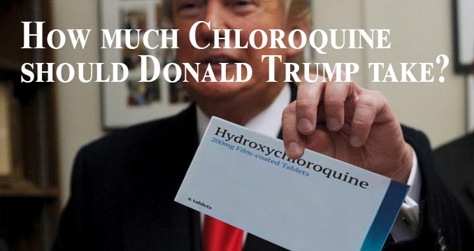 Donald Trump Chloroquine