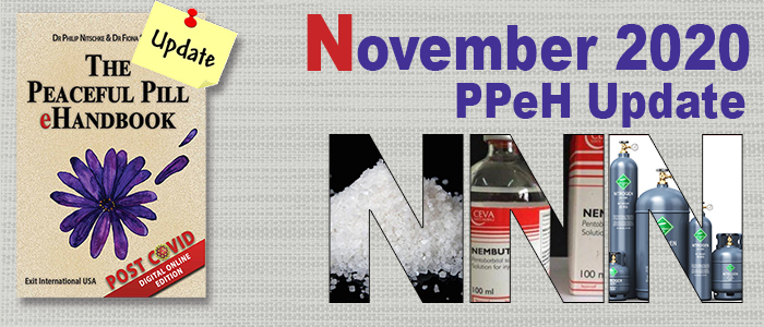 November Peaceful Pill eHandbook Update