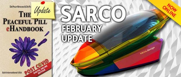 February Peaceful Pill eHandbook Sarco Update